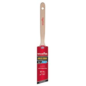 1-1/2 in. Gold Edge Polyester Angle Sash Brush