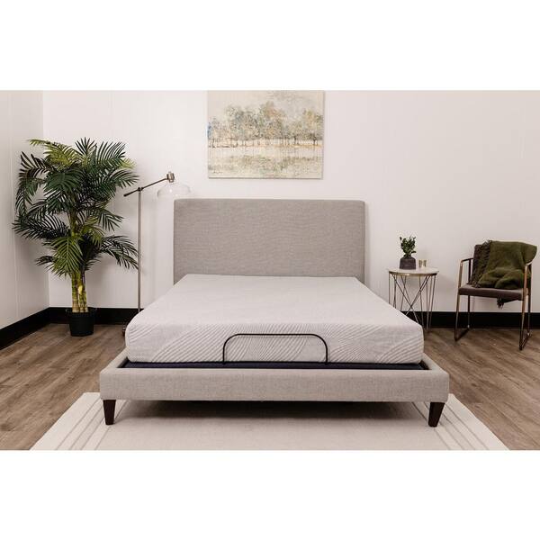 SLEEP OPTIONS Cool Gel Full-Size 8 in. Gel Memory Foam Mattress 410069-1130  - The Home Depot