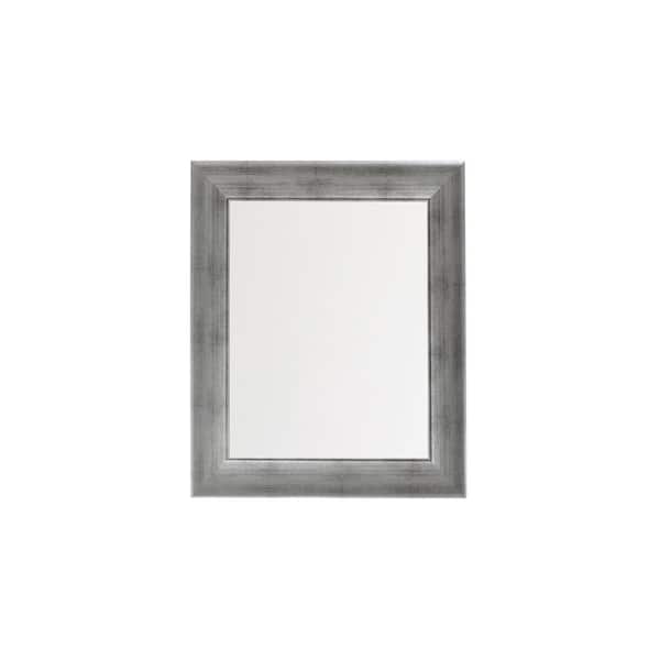 BrandtWorks Swirled Historic Silver Wall Mirror 21.5 in. W x 26 in. H
