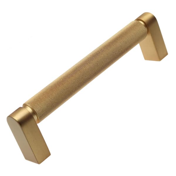 OYX 10 Pack Gold Cabinet Handles Gold Cabinet Hardware Brushed Brass Cabinet Pulls 5 in Gold Drawer Handles Brass Handles Gold Bar Pulls 