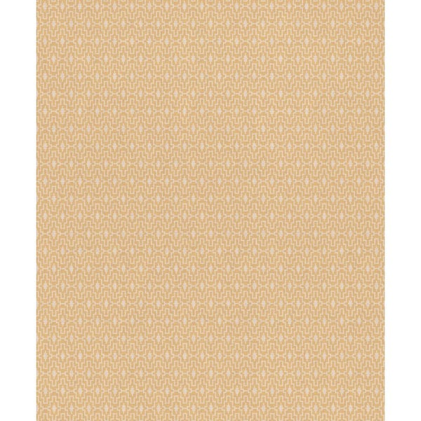 Walls Republic Aztek Motif Wallpaper Yellow Paper Strippable Roll (Covers 57 sq. ft.)