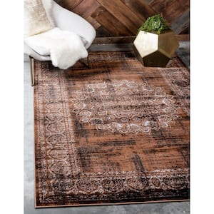 Imperial Cypress Chocolate Brown 7' 0 x 10' 0 Area Rug