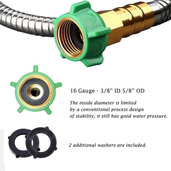 thumbnail image 2 of Small Garden Hose Expandable Garden Hose,Water Hosepipe Retractable Flexible Never Kink Hose Pipe For Pet & Car Washing, Cleaning, Watering Lawn And Garden(Reaching... Hose Cheap 2 of 14