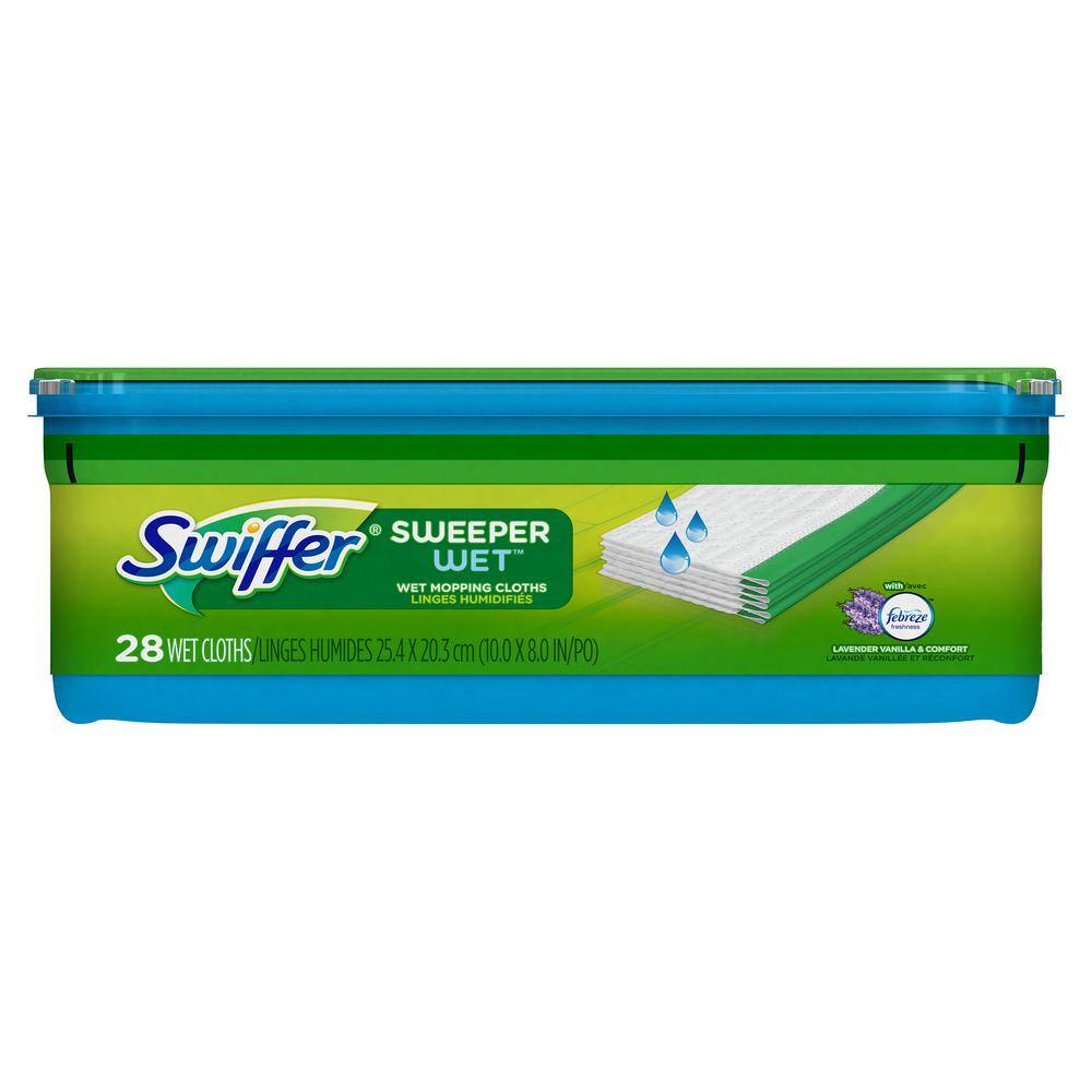 UPC 037000827177 product image for Swiffer Sweeper Wet Cloth Refills with Febreze Lavender Vanilla and Comfort Scen | upcitemdb.com