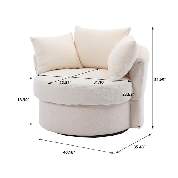 dfs round sofa chair