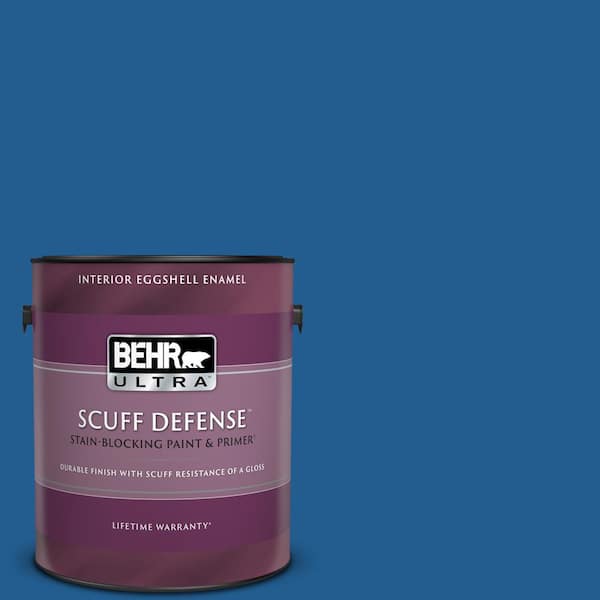 BEHR ULTRA 1 gal. #S-G-570 Sapphire Lace Extra Durable Eggshell Enamel Interior Paint & Primer