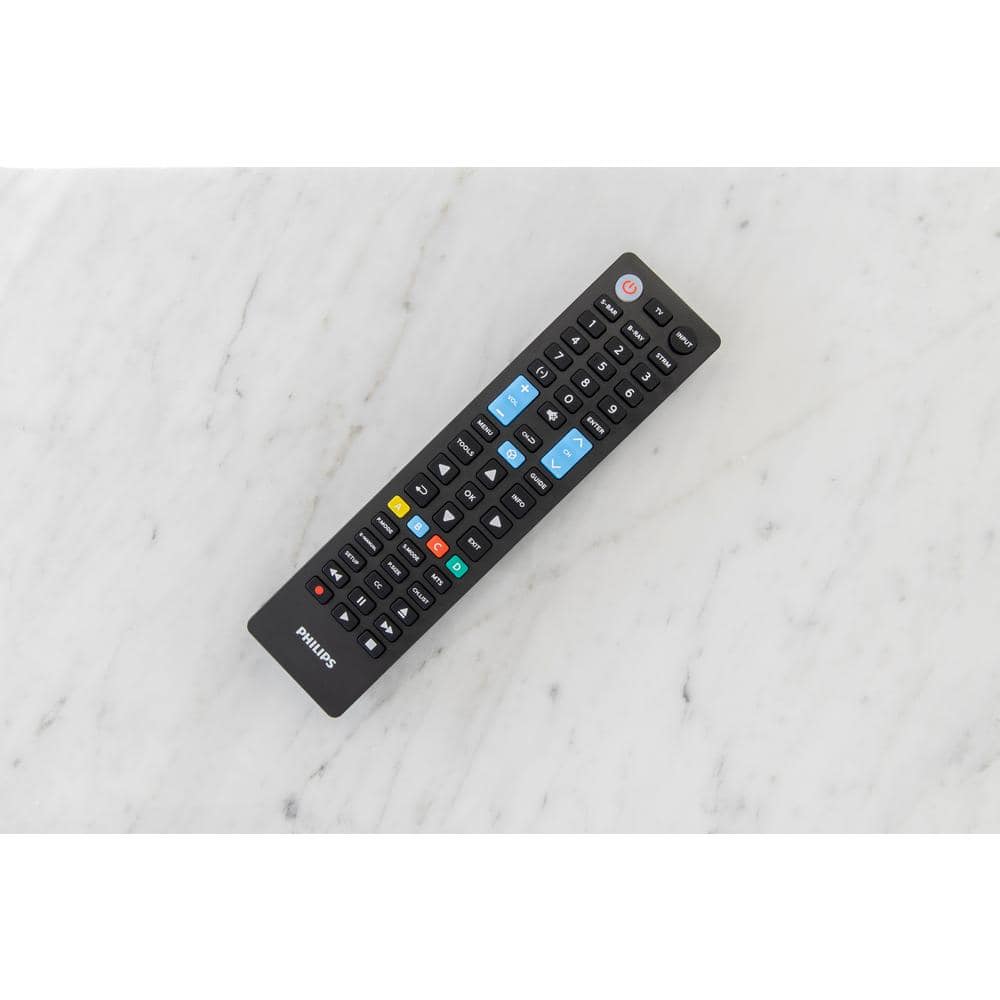 Philips Black Universal 4-Device TV Remote Control