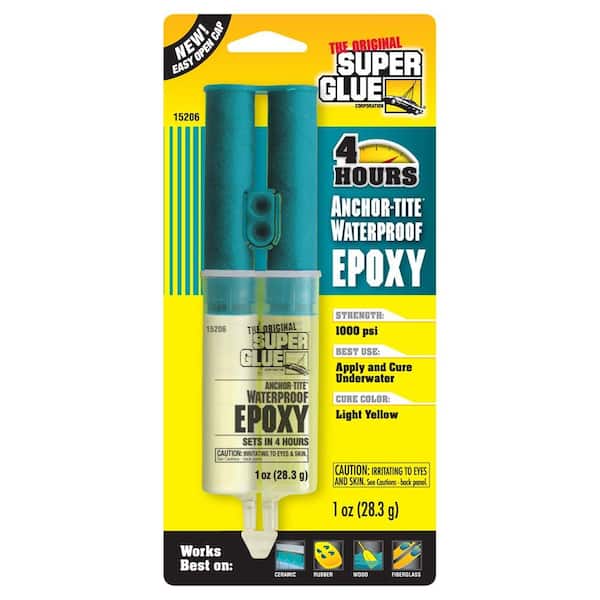 Super Glue 1 oz. Anchor-Tite Waterproof Epoxy (12-Pack)