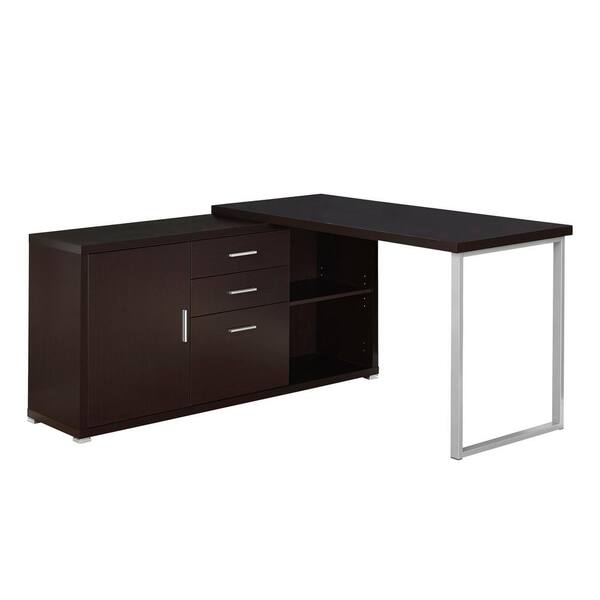 Cappuccino Computer Desk HD7286 - The Home Depot