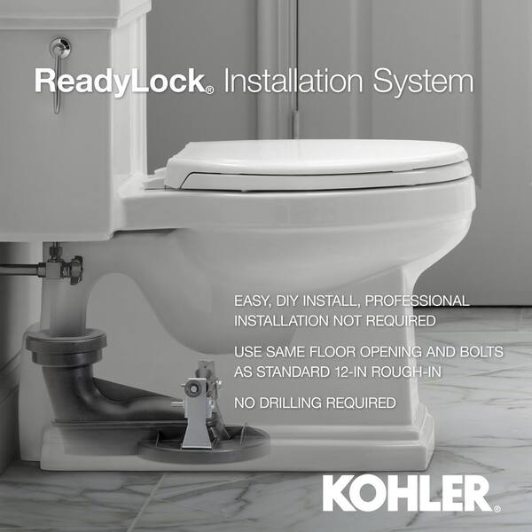 KOHLER Cimarron Comfort Height 2-Piece 1.28 GPF Single Flush ...
