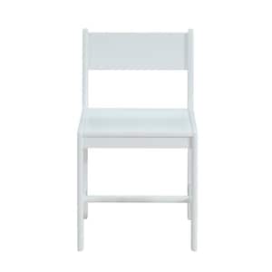 Ragna White Solid Wood Side Chair