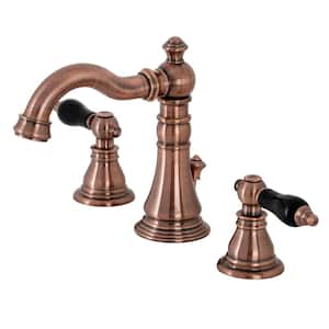 Duchess 8 in. Widespread 2-Handle Bathroom Faucet in Antique Copper