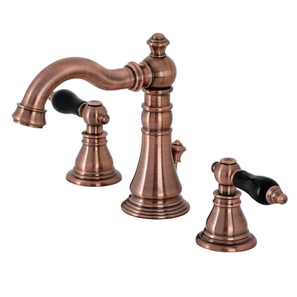 Kingston Brass Duchess 8 in. Widespread 2-Handle Bathroom Faucet in Antique Copper