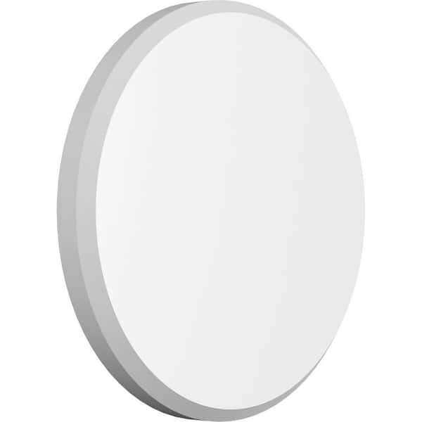 Ekena Millwork 8 in. W x 8 in. H x 3/4 in. P Standard Grayson Rosette with Beveled Edge (2-Pack)