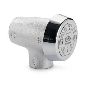 1/2 in Dia Bronze Atmospheric Vacuum Breaker with Rough Chrome Plate Finish