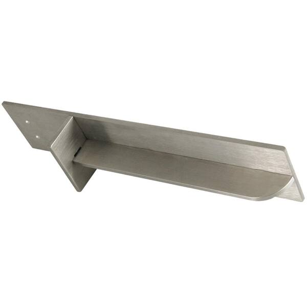 Federal Brace Carrier 10 in. x 3 in. x 2 in. Stainless Steel Hidden Countertop Brace