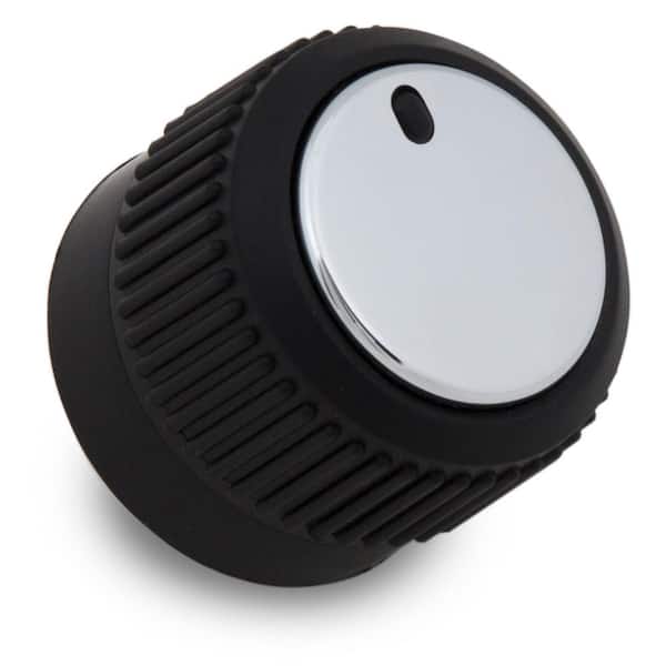 Small Resin and Chrome Control Knob