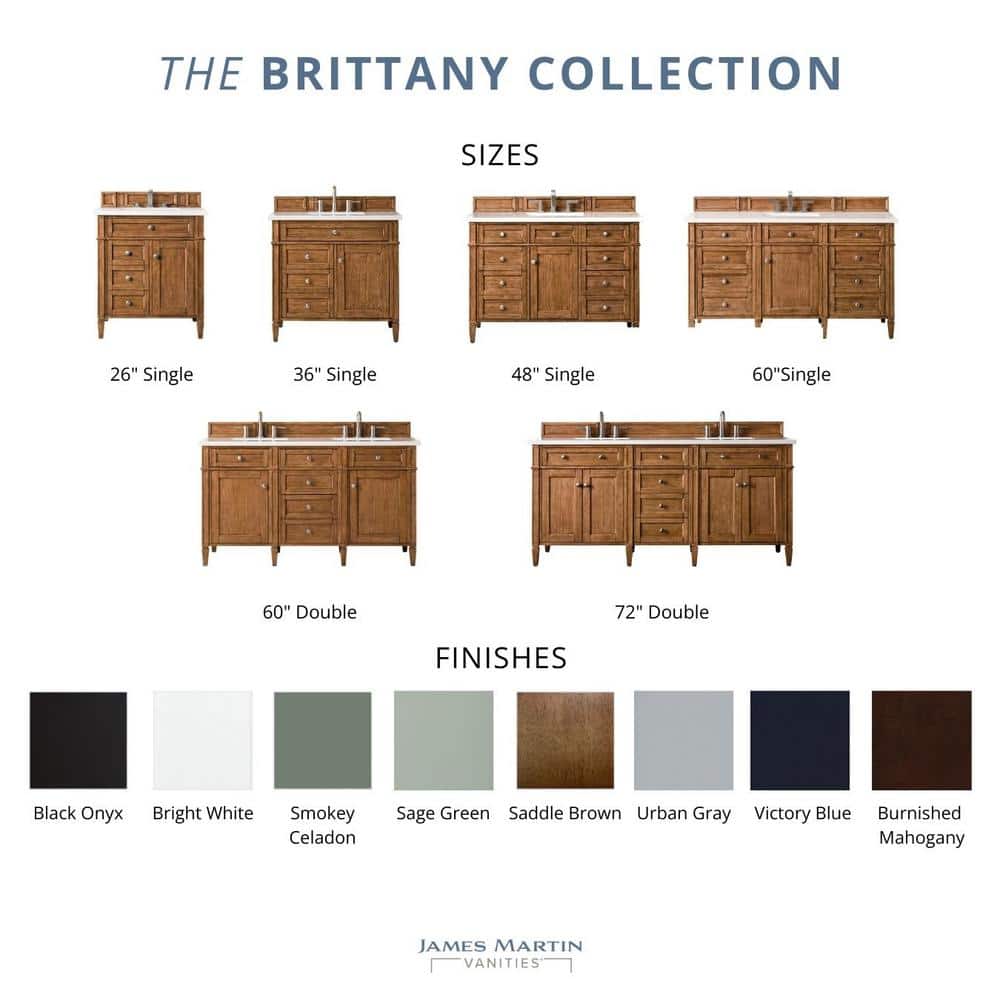Victory Blue 47" Solid Wood Single Vanity Base