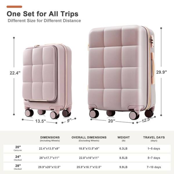 Merax 3-Piece Rosy Brown 20 Merax 3-Piece Rosy Brown 20