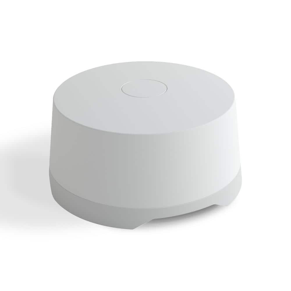 White Smart Water Sensor with Battery and App Control