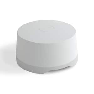 Smart Indoor Water Sensor, Wi-Fi Connected, Wireless (Battery) - White (1-Pack)