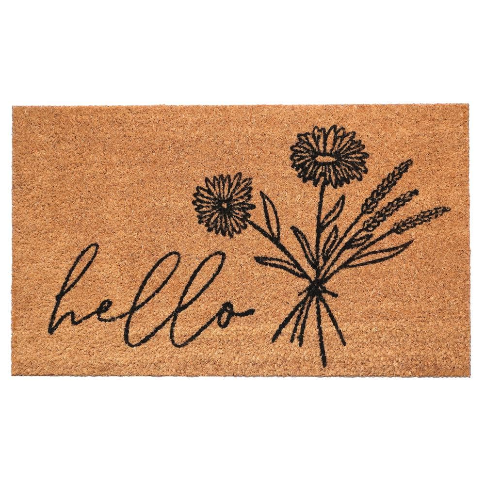 "WildFlower Bouquet Doormat, 36"" x 72""" price history on PriceWatchPro