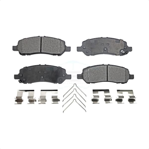 Detroit Axle - Front Brake Pads For 2012-2019 Fiat 500