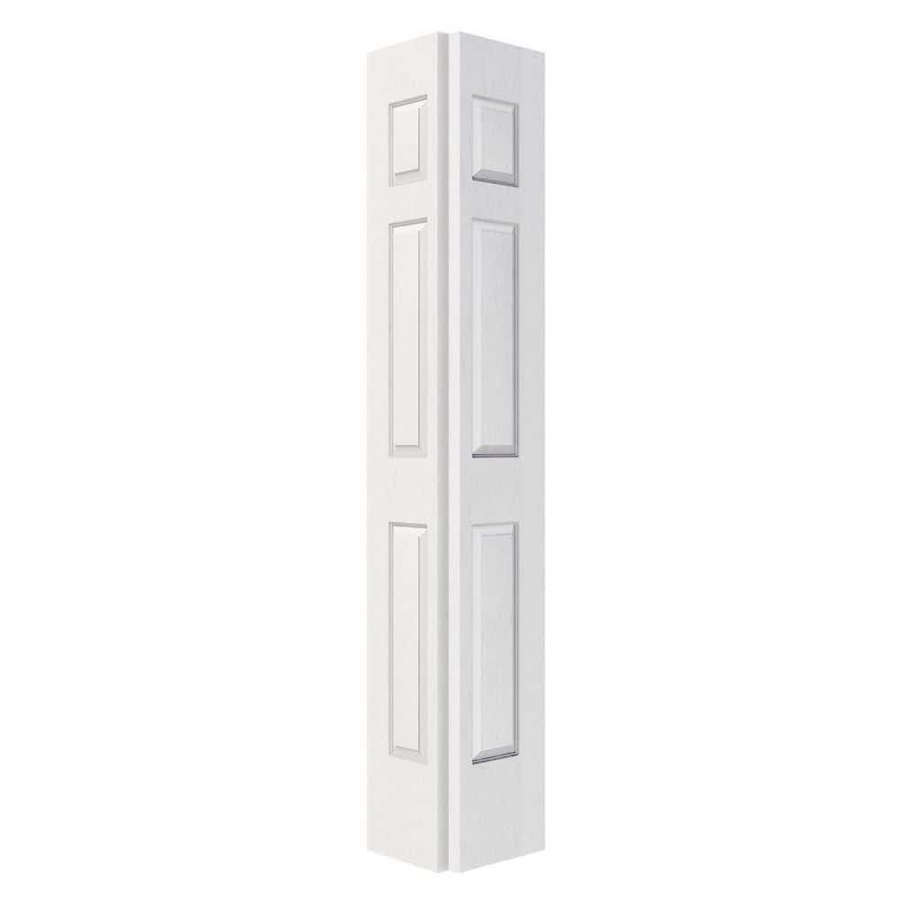 30 in. x 80 in. 6-Panel, Textured, MDF, White, Hollow Core, Composite, DIY Painted Bi-fold Door with Hardware Kits price history on PriceWatchPro