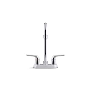 Jolt 2-Handle Bar Sink Faucet in Polished Chrome
