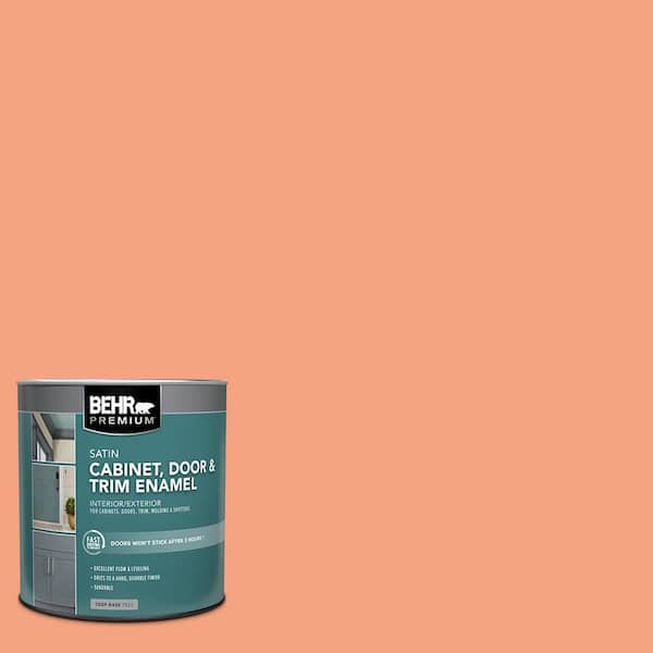 1 qt. #P190-4 Siren Satin Enamel Interior/Exterior Cabinet, Door & Trim Paint