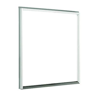 70-1/2 in. x 79-1/2 in. 200 Series White Left-Hand Perma-Shield Gliding Patio Door with White Interior, Frame Kit