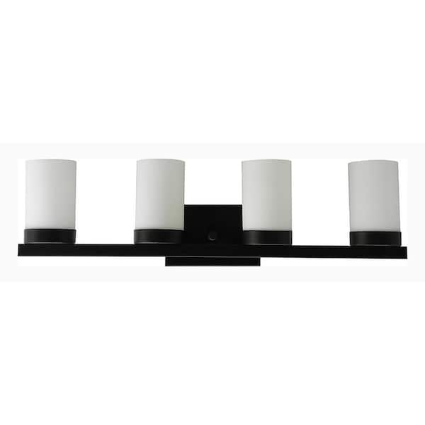 Filament Design 4-Light Ebony Bronze Bath Light