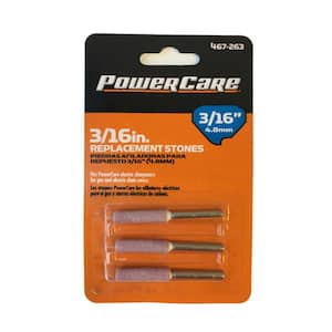 3/16 in. Power Chainsaw Sharpener Replacement Stones