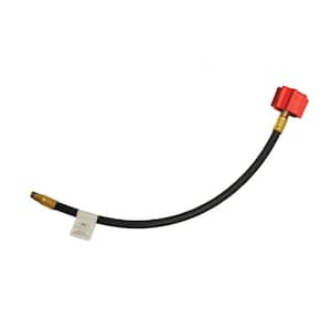 High Flow Pigtail Hose with Red Nut Type 1 Connector - 15 in.,- Packaged
