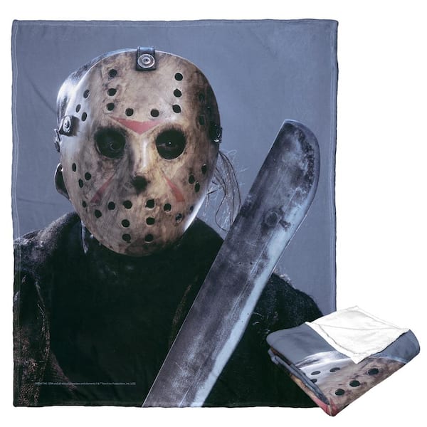 THE NORTHWEST GROUP Friday The 13Th Silk Touch Multi-Colored Throw Blanket Jason Voorhees