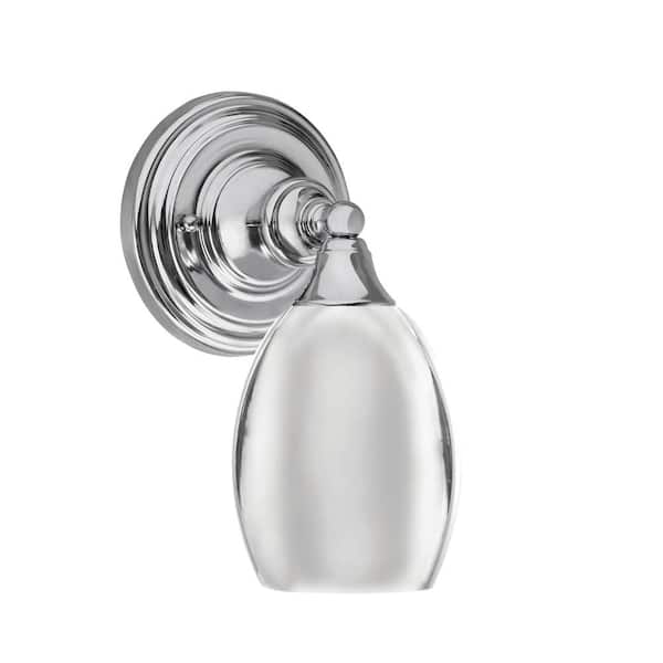 Unbranded Fulton 1-Light Chrome Wall Sconce
