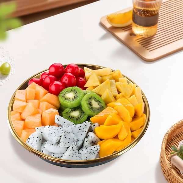 Wudkey Round Cake Carriers, Disposable Plastic Containers with Dome ...