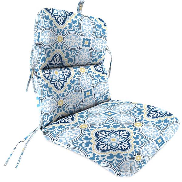 Jordan Manufacturing 45 in. L x 22 in. W x 5 in. T Outdoor Chair Cushion in Rave Sky