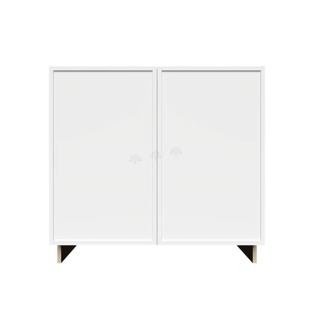 Slim Shaker 30 in. Full-Height Door Sink Base Bath Vanity Cabinet without Top in White Assembled price history on PriceWatchPro