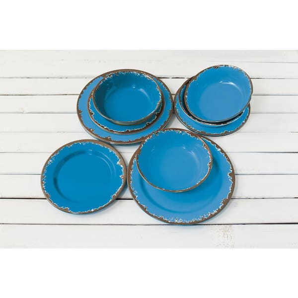 Rustic melamine outlet dinnerware sets