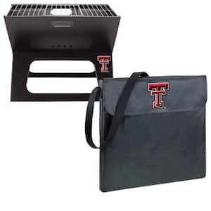 X-Grill Texas Tech Folding Portable Charcoal Grill