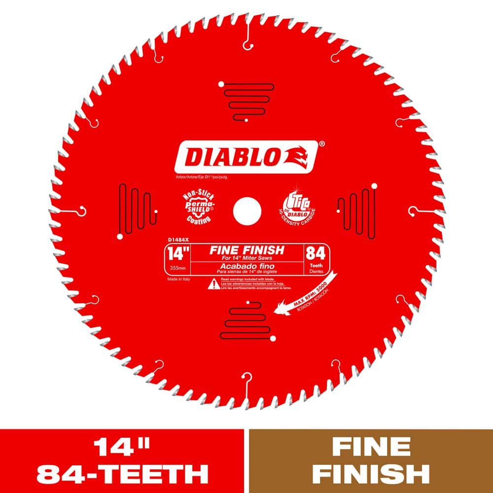 14in. x 84-Teeth Fine Finish Saw Blade for Wood price history on PriceWatchPro