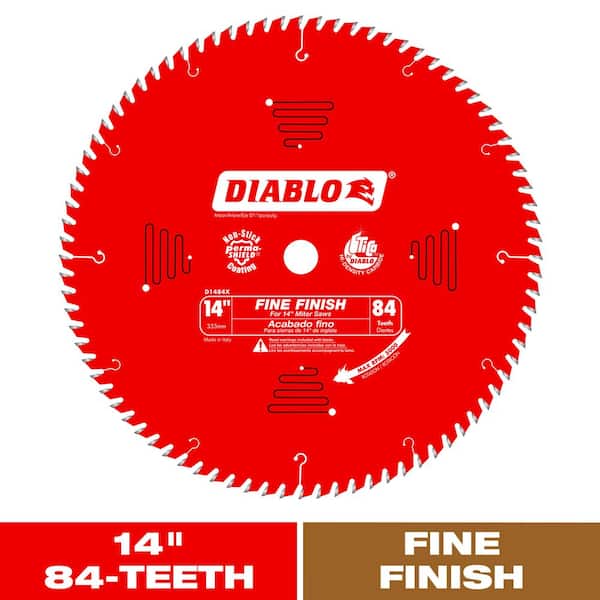 14in. x 84-Teeth Fine Finish Saw Blade for Wood