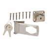 Everbilt 3-1/2 in. Stainless Steel Key Locking Hasp 18565 - The Home Depot