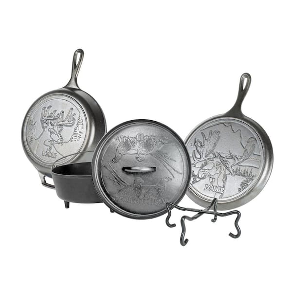 Shopping made easy and fun Lodge Cast Iron Wildlife Series 5-Piece