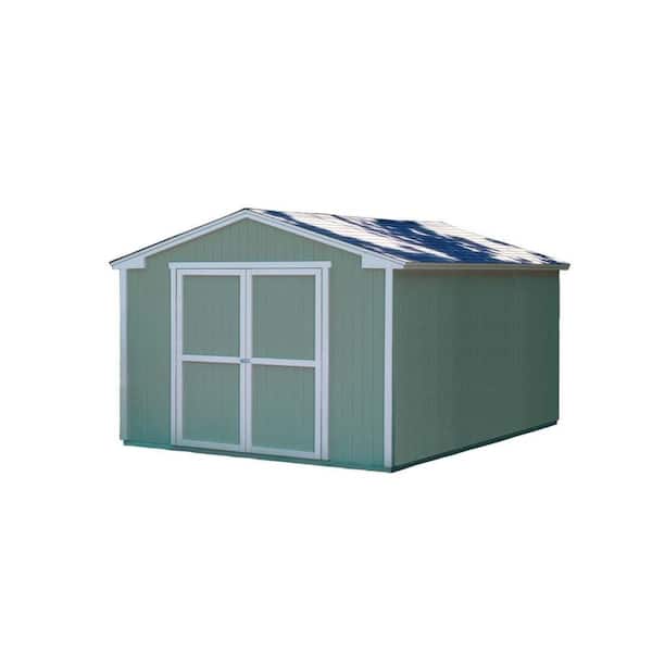 Handy Home Products Cumberland 10 ft. x 16 ft. Wood Storage Building Kit