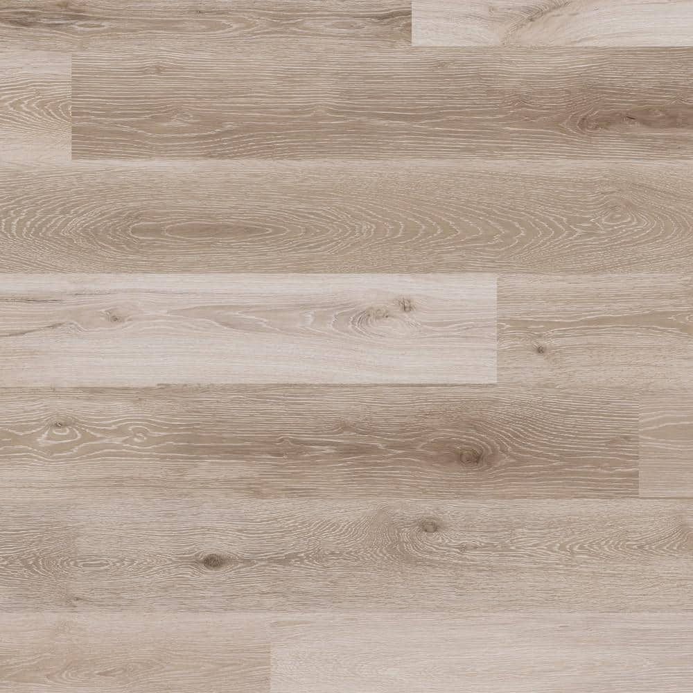 Take Home Sample - Hickory Haze 28 MIL x 7.76 in. W x 7 in. L Click-Lock Waterproof Luxury Vinyl Plank Flooring