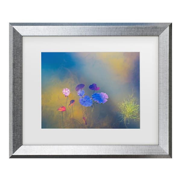 Trademark Fine Art Bernardine De Laat Water Life Matted Framed Photography Wall Art 19.5 in. x 23.5 in
