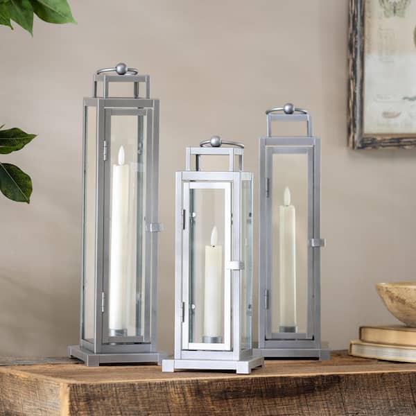 Evergreen Enterprises 16 in. Christmas Lanterns with LED Candle
