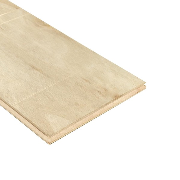 Mohawk Village Square Conch Oak 0.37 in. T x 6.5 in. W Wirebrushed Engineered Hardwood Flooring (27 sq. ft./case)